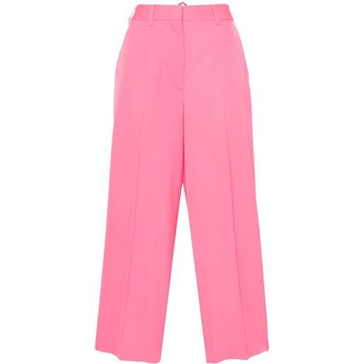 Stella McCartney pantaloni sartoriali dritti - rosa