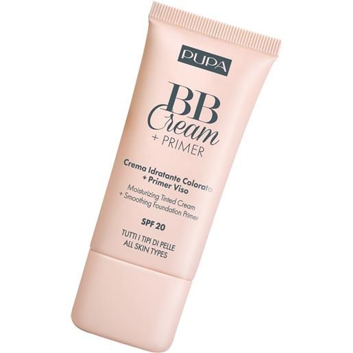 PUPA Milano bb cremae primer per tutti i tipi di pelle spf 20 (bb cream + primer) 30 ml 003 sand
