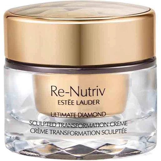 Estee Lauder re-nutriv ultimate diamond sculpted transformation creme moisturizer 50 ml trattamento viso nutriente rassodante crema
