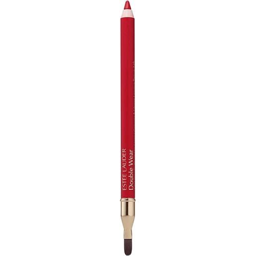 Estee Lauder double wear 24h stay-in-place lip liner 018 red lunga tenuta coprente e sfumabile 1,2 gr matita