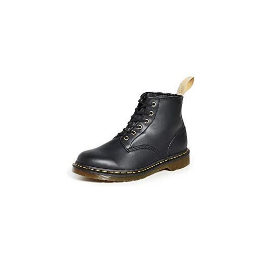 Dr. Martens 101 vegan dm23984001, unisex bovver boots, winter boots, black, 39 eu