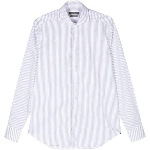 Corneliani camicia a righe - bianco
