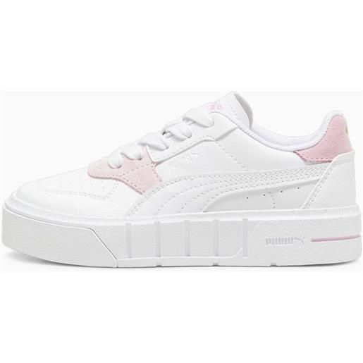 PUMA sneaker cali court match da bambini, bianco/rosa/altro