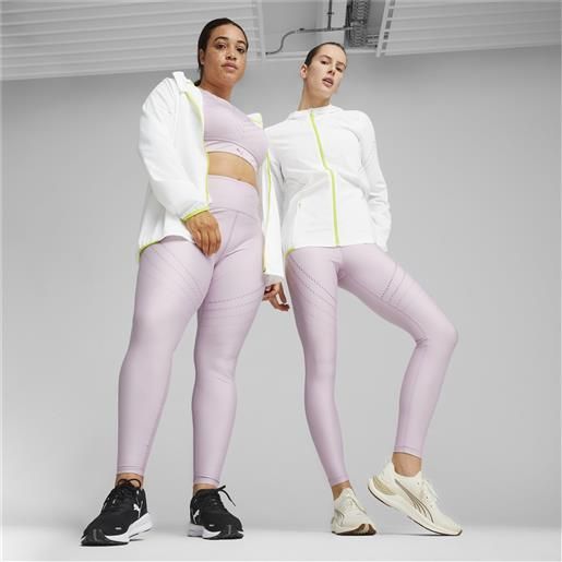 PUMA giacca da running performance run ultraweave da donna, bianco/altro