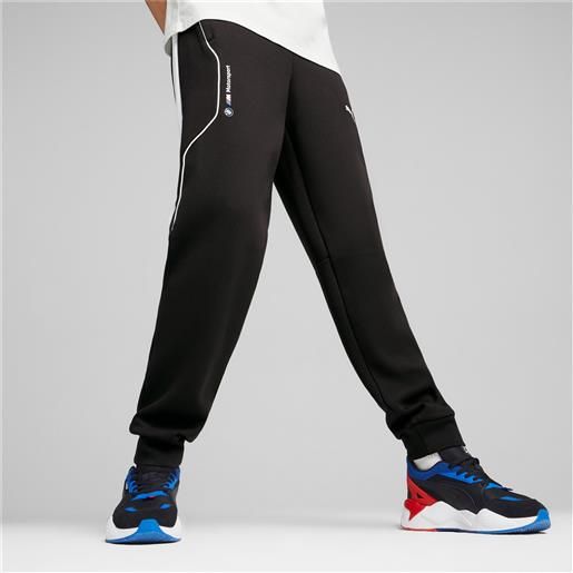 PUMA pantaloni della tuta da motorsport bmw m motorsport da, nero/altro