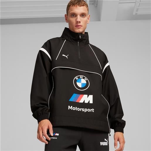 PUMA giacca da corsa bmw m motorsport, nero/altro