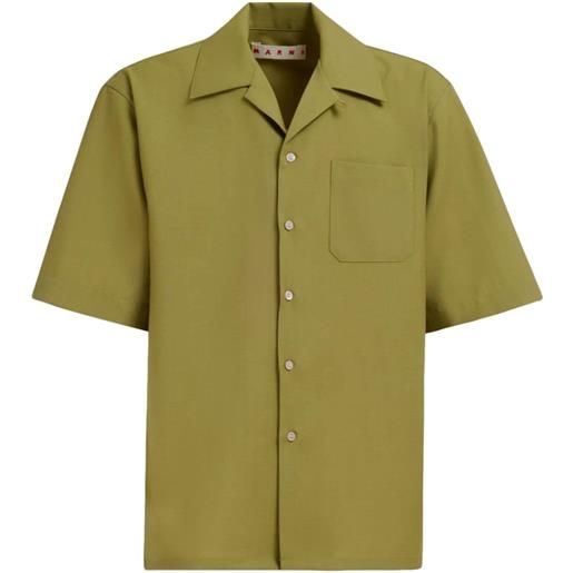 Marni camicia tropical - verde