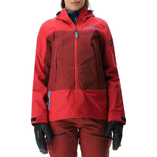Uyn impervious jacket rosso s donna