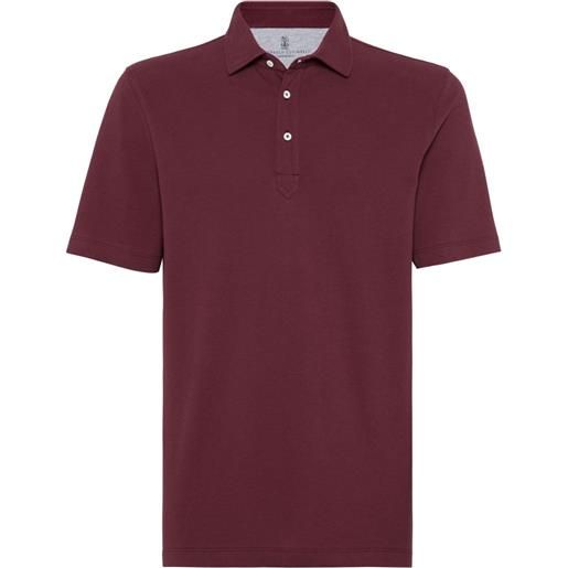 Brunello Cucinelli polo - rosso