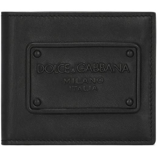 DOLCE & GABBANA portafoglio bifold logo