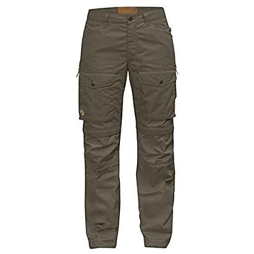 FJÄLLRÄVEN gaiter trousers no. 2 w, pantaloni lunghi. Donna, grigio asfalto, 42