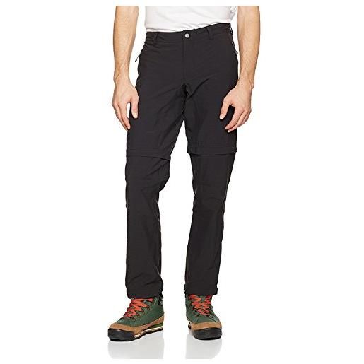 adidas schöffel koper, pantaloni divisibili con zip da uomo, uomo, pants koper zip off, black, 106