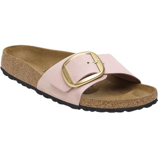 BIRKENSTOCK madrid big buckle soft pink nubuck sandalo donna