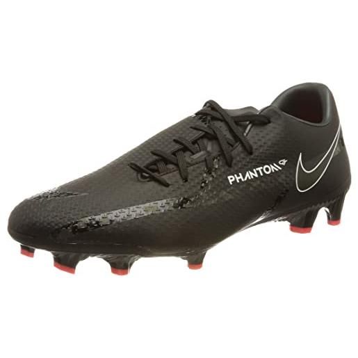 Nike phantom gt2 academy, scarpe da calcio unisex-adulto, black/dk smoke grey-summit whi, 43 eu stretta