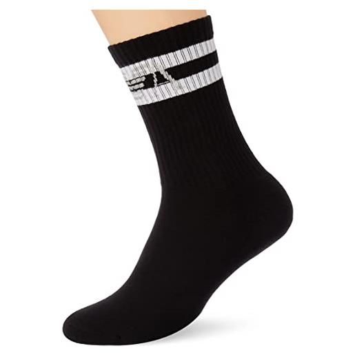 Emporio Armani 2-pack short socks sporty, confezione da 2 calzini corti uomo, nero, taglia unica