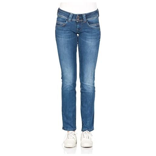 Pepe Jeans venus, jeans donna, nero, 27w / 30l