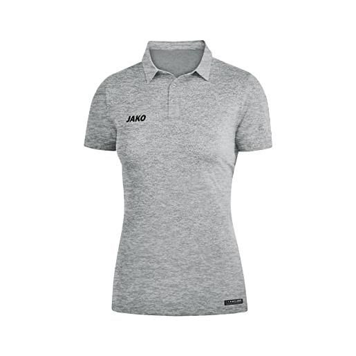 Jako 6329 premium basics - polo donna, mix reale, 44