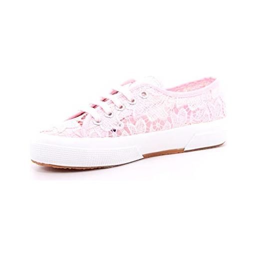 SUPERGA 2750 macramew, sneaker, donna, rosa (pink w0i), 36 eu