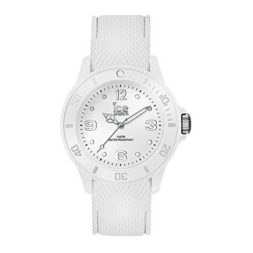 Ice-watch - ice sixty nine white - orologio bianco unisex con cinturino in silicone - 014581 (medium)