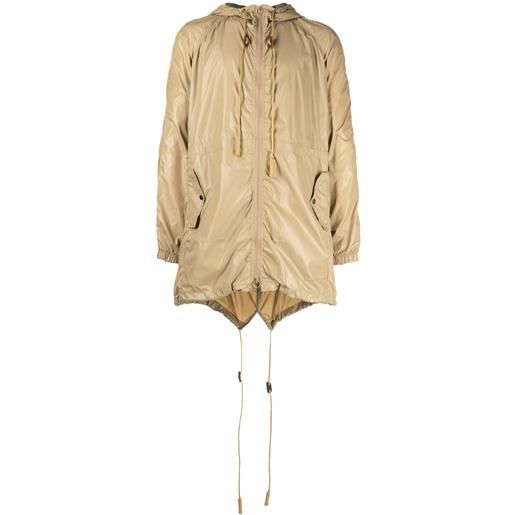 Private Stock giacca the demarchelier con cappuccio - marrone