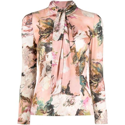 Dolce & Gabbana blusa a fiori - rosa