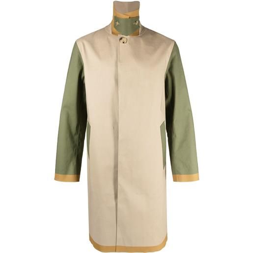 Mackintosh cappotto monopetto oxford - toni neutri