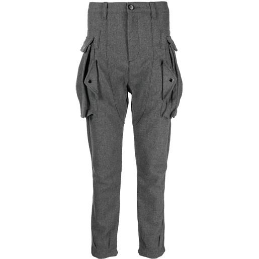 Private Stock pantaloni the rhino - grigio