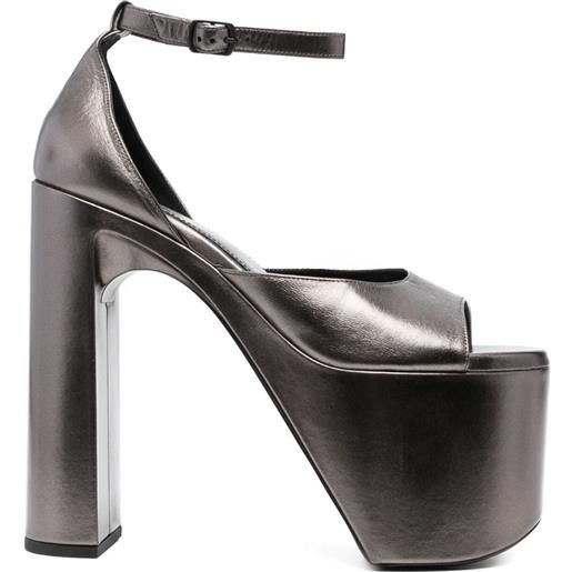 Balenciaga sandali camden 160mm - grigio