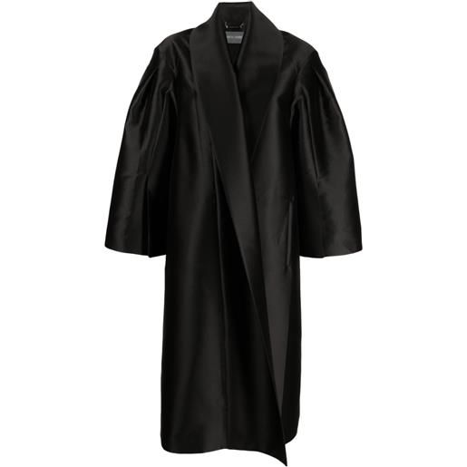 Alberta Ferretti cappotto oversize - nero