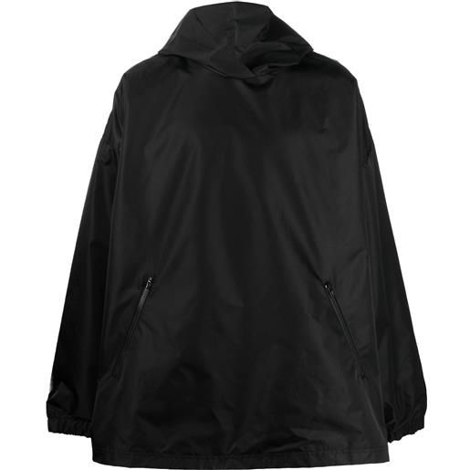 Balenciaga giacca impermeabile - nero