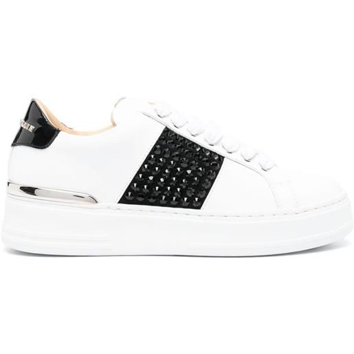 Philipp Plein sneakers con logo - bianco