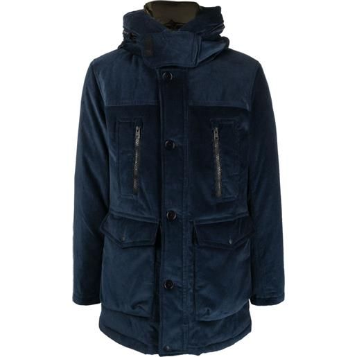 Woolrich giacca a coste - blu