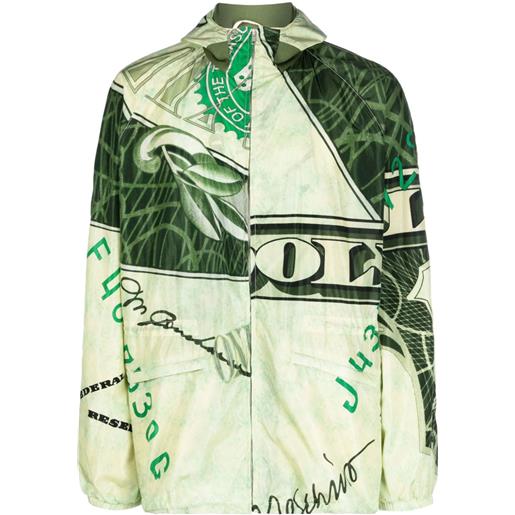 Moschino giacca leggera - verde