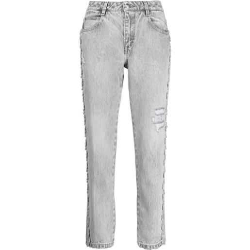 Ermanno Scervino jeans slim a vita media - grigio