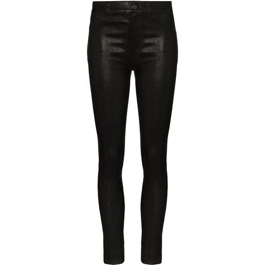 PAIGE pantaloni skinny hoxton - nero