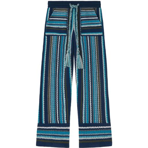 Alanui pantaloni ushuaia stories - blu