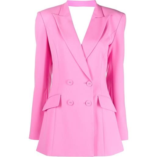 Mônot abito stile blazer doppiopetto - rosa