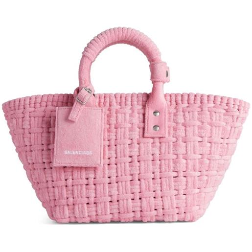 Balenciaga borsa tote bistro xs basket - rosa