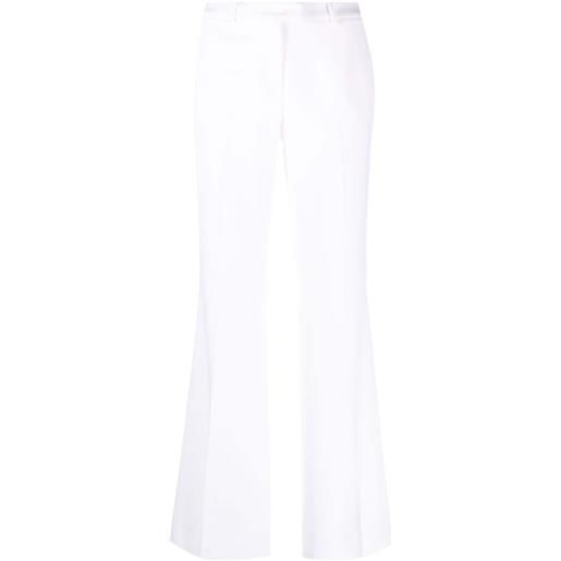 Michael Kors Collection pantaloni haylee dritti - bianco