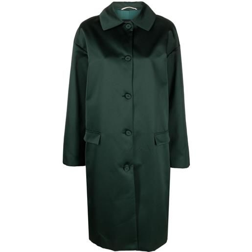 Rochas cappotto monopetto - verde