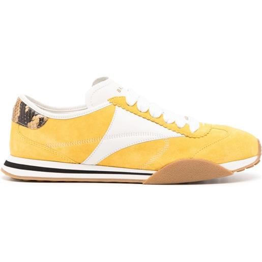 Bally sneakers con inserti - giallo