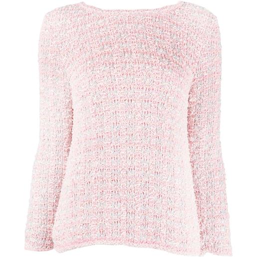 Balenciaga top in tweed - rosa