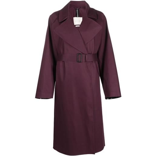 Mackintosh trench impermeabile kintore - rosso
