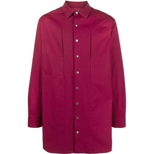 Rick Owens giacca-camicia - rosa