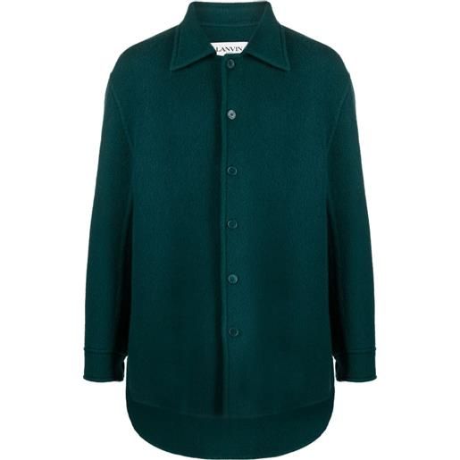 Lanvin giacca-camicia - verde