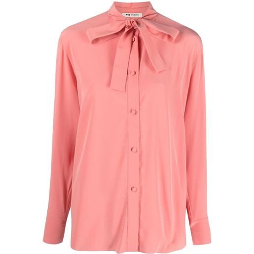 Ports 1961 camicia denim - rosa