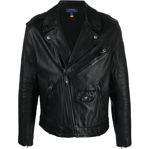 Polo Ralph Lauren giacca con applicazione - nero