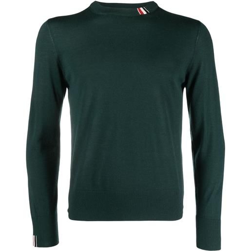 Thom Browne maglione girocollo - verde