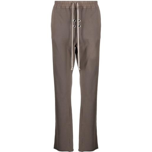 Rick Owens DRKSHDW pantaloni con vita elasticizzata - marrone