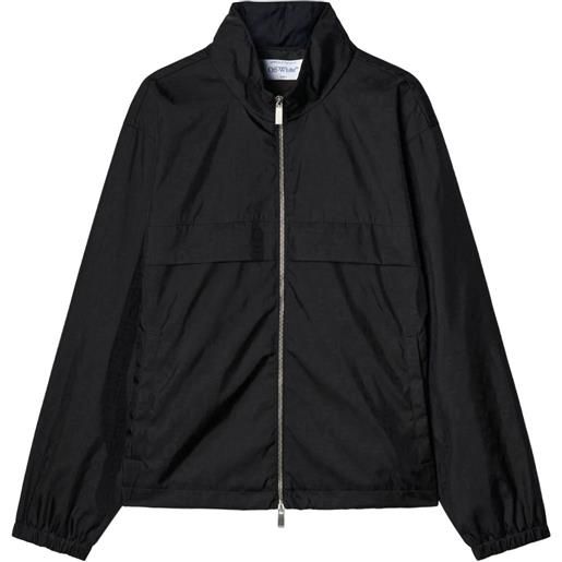 Off-White giacca con zip - nero